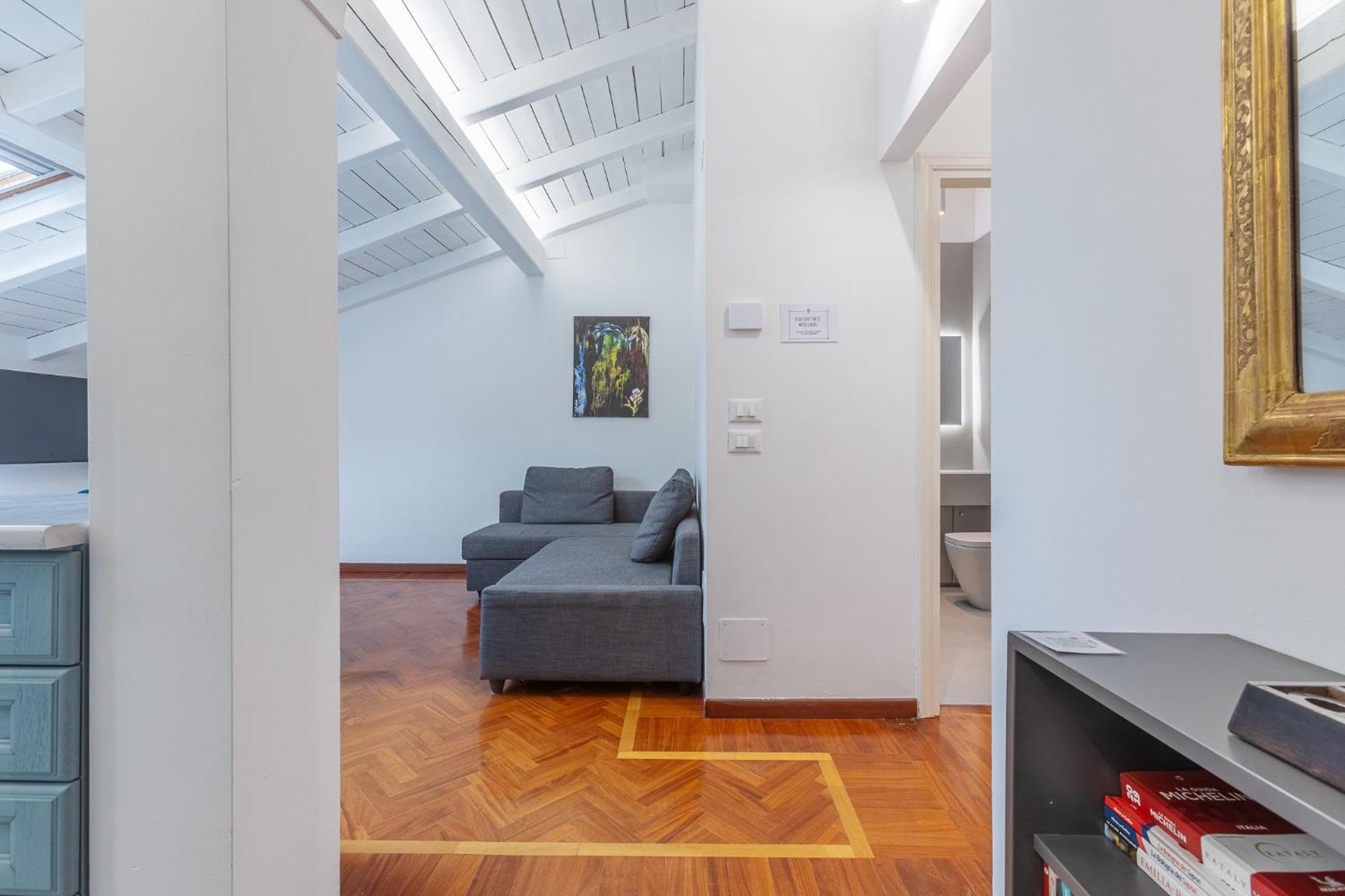 Pratello Elegante E Raffinata Mansarda Bolonha Exterior foto